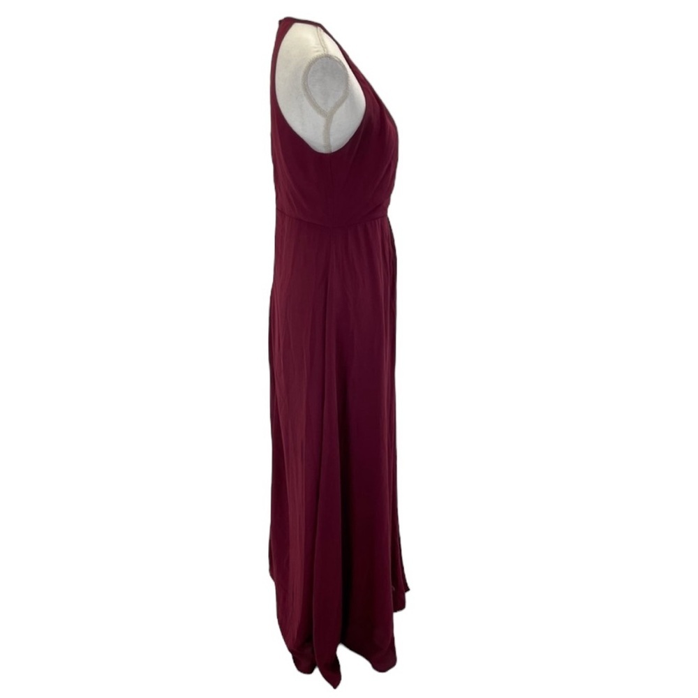 BHLDN Marco Dress Medium Wine/Burgundy - Picture 4 of 16